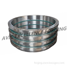 stainless steel ring forging for petrochemical equipment